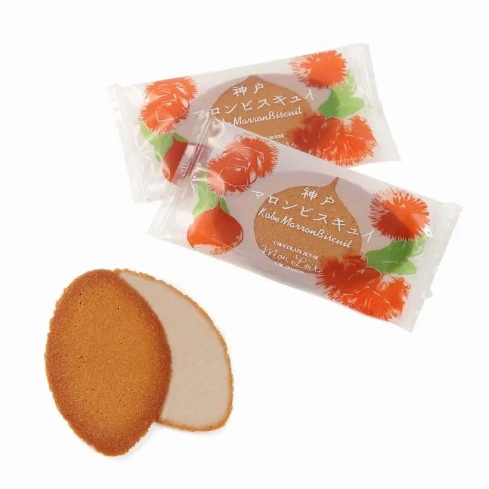 秋冬限定》 神戸マロンビスキュイ 7枚入 モンロワール チョコ サンド