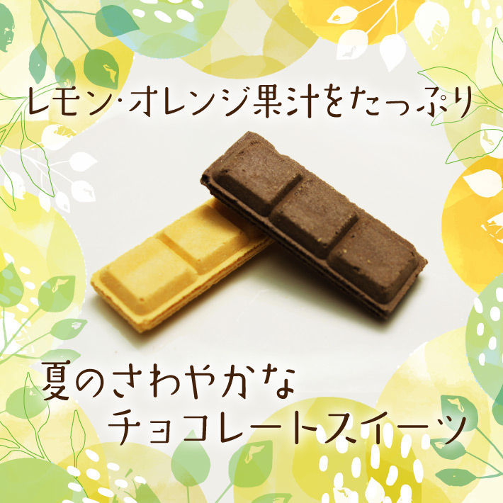 モンロワール - お取り引き決まりました‍♀️ チョコレートスティック（レモン＆オレンジ） 夏季限定 モンロワール 神戸チョコレートスティック レモン