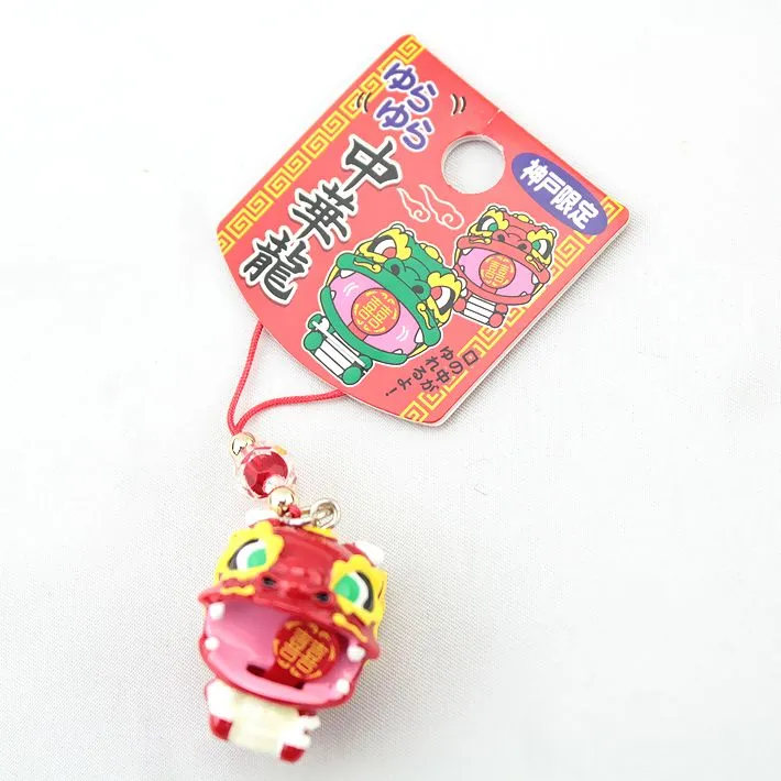 神戸限定雑貨 ゆらゆら 中華龍 ストラップ 小物 アクセサリー