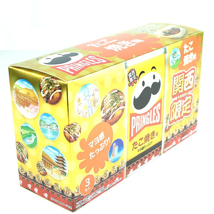 関西限定 プリングルス 3缶 (たこ焼きマヨ味) スナック菓子 ポテトチップス ポテチ お土産 手土産 お菓子 おやつ 修学旅行 プレゼント ギフト ご当地土産 賞味期限 常温 人気 通販 関西限定 プリングルス 3缶 (たこ焼きマヨ味) スナック菓子 ポテトチップス ポテチ お土産 手土産 お菓子 おやつ 修学旅行 プレゼント ギフト ご当地土産 賞味期限 常温 人気 通販
