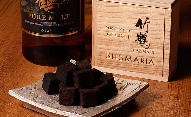 バレンタインチョコ 竹鶴ピュアモルト生チョコレート