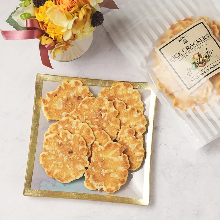神戸ヘーゼルナッツせんべい おみやげ 御歳暮 ギフト 贈り物 美味しい