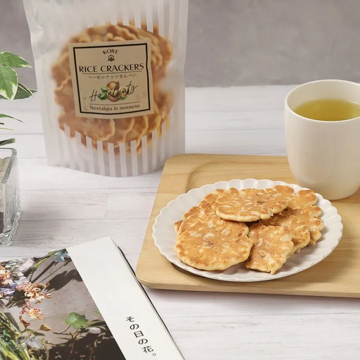 神戸ヘーゼルナッツせんべい おみやげ 御歳暮 ギフト 贈り物 美味しい