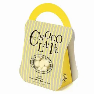 神戸プレミアムカシューナッツチョコレート ホワイト ロゴ４